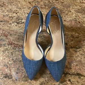 Worn once! Gorgeous pumps by Jessica Simpson.